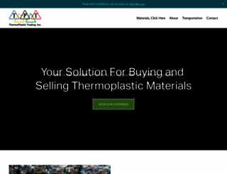 thermoplastictrading.com screenshot