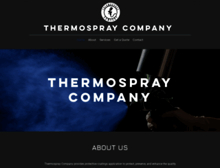 thermospray.com screenshot