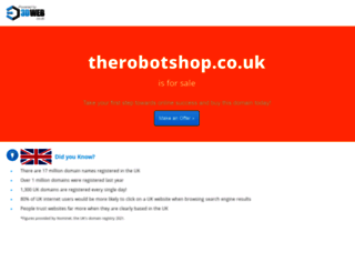 therobotshop.co.uk screenshot