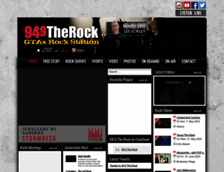 therock.fm screenshot