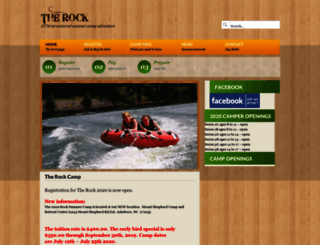 therockcampnc.com screenshot