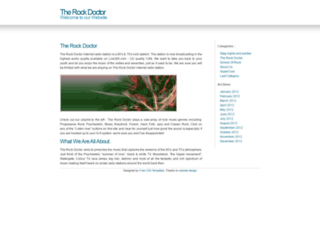 therockdoctor.co.uk screenshot