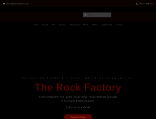 therockfactory.net screenshot