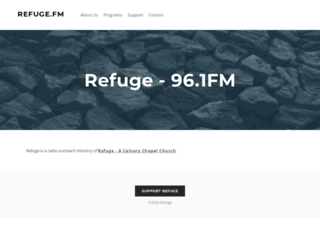 therockfm.org screenshot