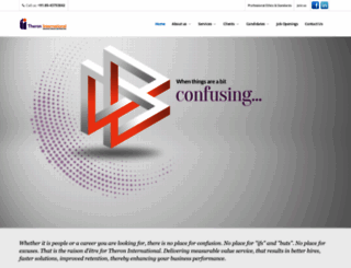 theroninternational.com screenshot