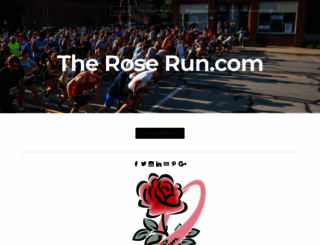 theroserun.com screenshot