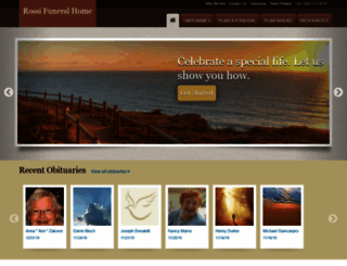 therossifuneralhome.com screenshot