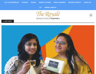 theroyale.couponraja.com screenshot