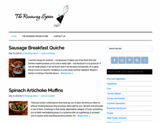 therunawayspoon.com screenshot