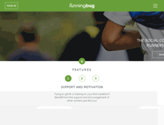 therunningbug.co.uk screenshot