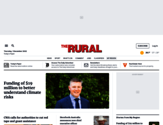 therural.com.au screenshot