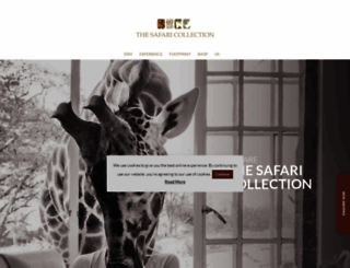 thesafaricollection.com screenshot