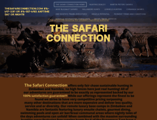 thesafariconnection.com screenshot