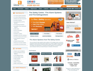 thesafetycentreshop.co.uk screenshot