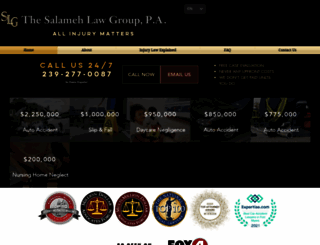 thesalamehlawgroup.com screenshot