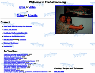 thesalmons.org screenshot