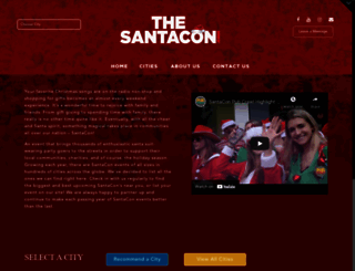 thesantacon.com screenshot