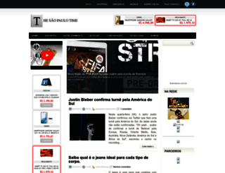 thesaopaulotime.blogspot.com.br screenshot