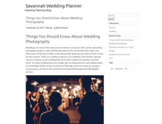 thesavannahweddingplanner.com screenshot