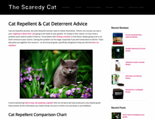 thescaredycat.com screenshot