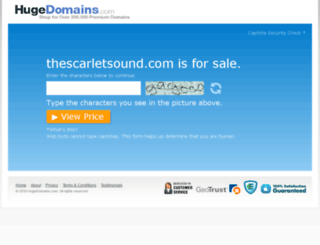 thescarletsound.com screenshot