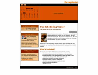 theschedulecenter.net screenshot