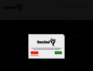 theschool.org.uk screenshot