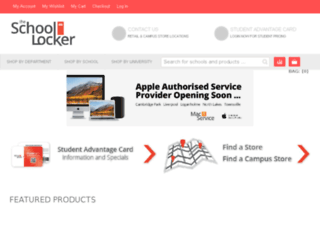 theschoollocker.com.au screenshot