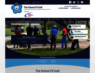 theschoolofgolf.org screenshot