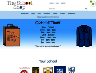 theschoolshopuk.co.uk screenshot