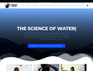 thescienceofwater.com screenshot