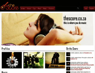 thescore.co.za screenshot