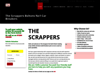 thescrappers.co.uk screenshot