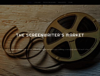 thescreenwritersmarket.com screenshot