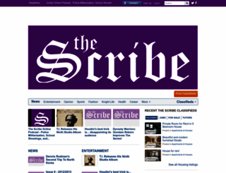 thescribeonline.com screenshot