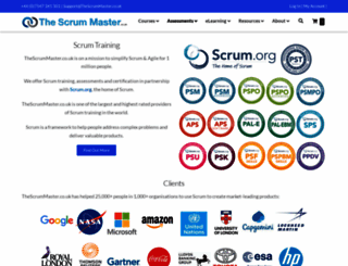 thescrummaster.co.uk screenshot