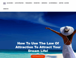 thesecrettolivingthelawofattraction.com screenshot