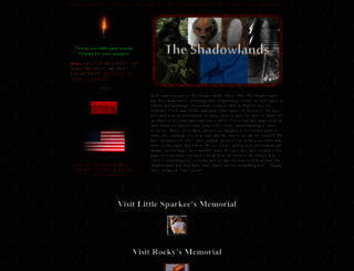 theshadowlands.net screenshot