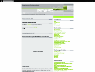 theshannonfamilywebsite.blogspot.nl screenshot