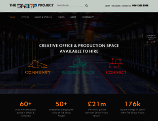 thesharpproject.co.uk screenshot