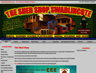 theshedshop.com screenshot