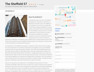 thesheffield57.com screenshot