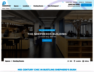 theshepherdsbuilding.com screenshot