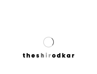 theshirodkar.com screenshot