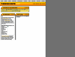 theshockzone.com screenshot