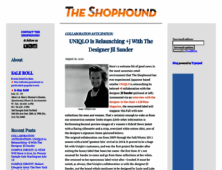 theshophound.typepad.com screenshot