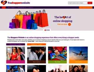 theshopperswebsite.com screenshot