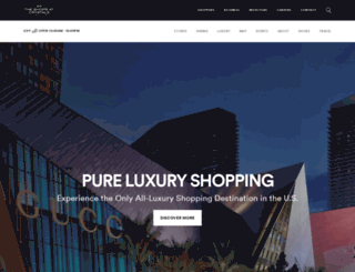 theshopsatcrystals.com screenshot