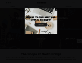 theshopsatnorthbridge.com screenshot