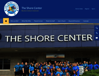 theshorecenter.org screenshot